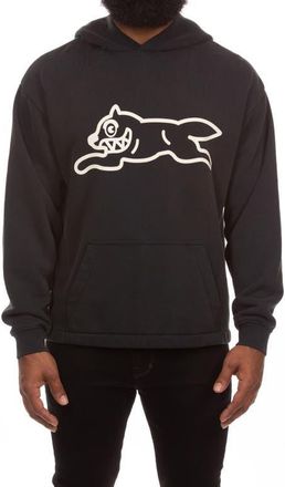 Icecream Run Logo Cotton French Terry Hoodie in Black at Nordstrom, Size Xx-Large