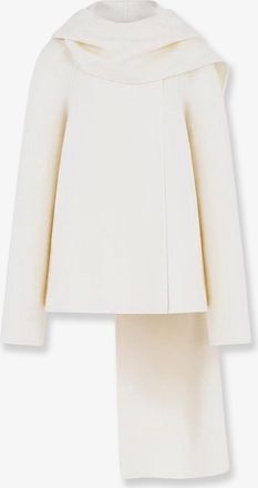 Alaia Cappotto Scarf in lana cotta - ALAIA - gender_Woman