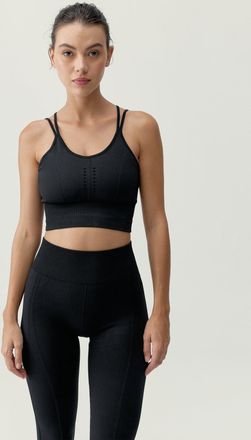Born Living Yoga Top India Black