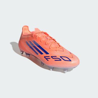 adidas adidas Performance Unisex F50 Elite Soft Ground Boots - Orange - Size UK 10