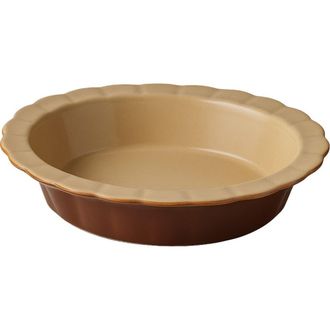 Be Home Vintage French Stoneware Oval Pie Dish in Brown at Nordstrom