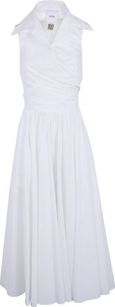 Patou Draped Midi Dress