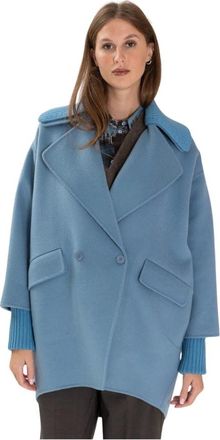 P.A.R.O.S.H. P.a.r.o.s.h., Donna, Cappotti, Blu, S, new