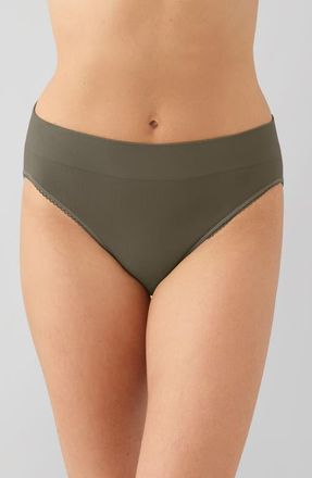 Wacoal Feeling Flexible High Cut Briefs in Bungee Cord at Nordstrom, Size Xx-Large