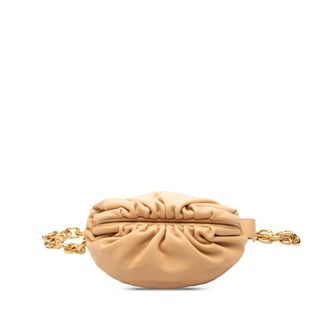 Bottega Veneta Pre-owned Bottega Veneta Lambskin Belt Chain Pouch Ladies STKHGBQYUAROZBTJ