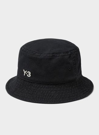 Yohji Yamamoto Mens Y-3 bucket hat