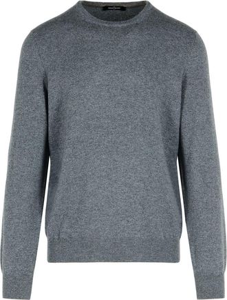 Gran Sasso Grey Cashmere Sweater