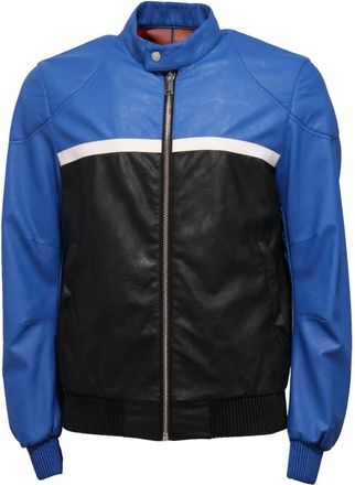 Freedomday Eco-lederen Bikerjack Kevin Model - Heren - Zomerjassen - Veelkleurig - S - Polyester - Jassen
