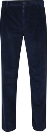 120% Lino corduroy pocket trousers - Blue