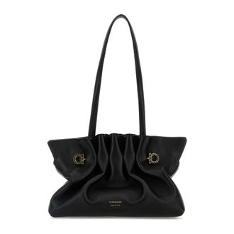 Ferragamo Dames, Tassen, Zwart, Maat: ONE Size
