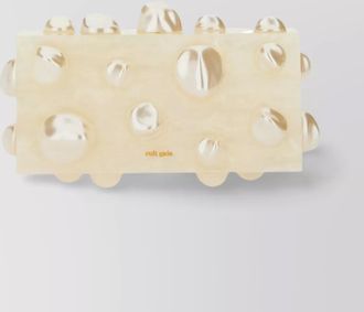 Cult Gaia acrylic clutch bag