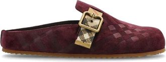 Burberry Schoenen, Dames, Rood, 37 EU, Leer, Urchin Clog