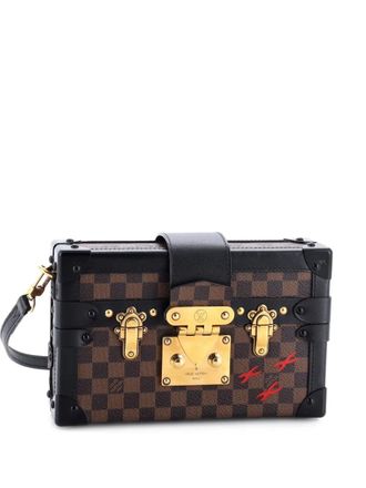 Louis Vuitton Petite Malle Handbag Damier clutch bag - Marrone