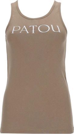 Patou Logo Print Tank Top