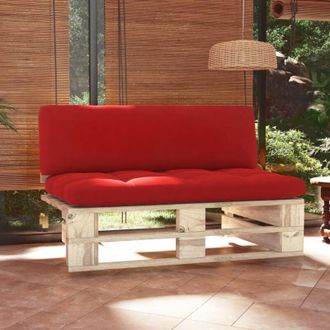 vidaXL Divano Centrale Giardino su Pallet in Legno di Pino Impregnato vidaXL