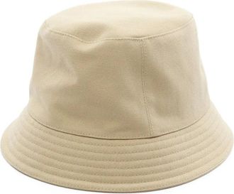 Hermès Cappello bucket Calvi Seashell anni 2010 - Toni neutri