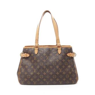 Louis Vuitton Pre-owned Shoulder Bags, female, Brown, Size: ONE SIZE Pre-owned Vintage Canvas Shoulder Bag
