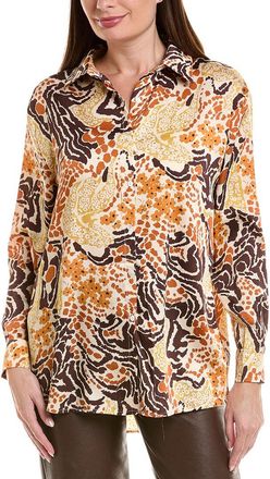 ANNA KAY Africa Zebra Blouse