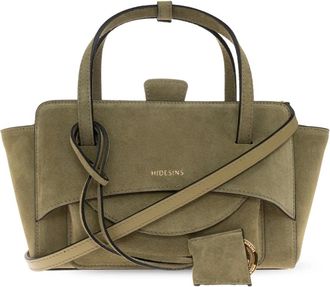 Hidesins Borsa a mano piccola con patta - - Bags - Donna - Verde - ONE SIZE