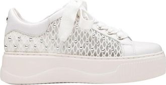 Cult Perry Sneakers - Dames - Sneakers - Wit - 38 EU - Wol - Schoenen