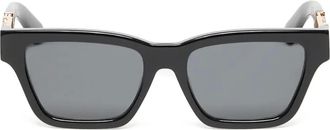 Patta Occhiali da sole squadrati - Nero