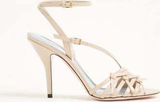 Valentino Garavani Nodine Kidskin Sandal 100mm Wo