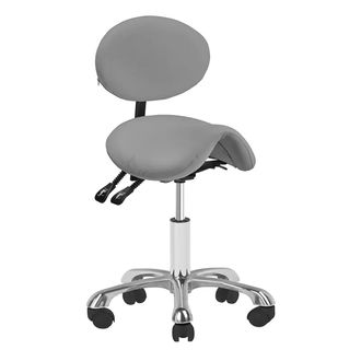 OEM Taburete Cosm&eacute;tico Gris Giovanni 1025