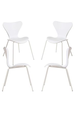 Regalos Miguel Packs Sillas Comedor - Pack 4 Sillas Ceolin - Blanco