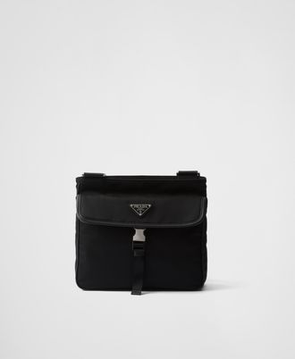 Prada Re-Nylon and Saffiano leather shoulder bag