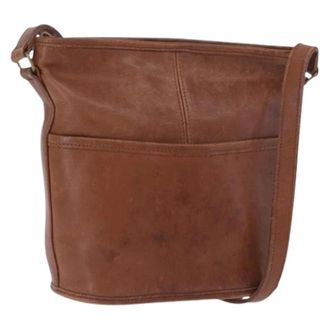 Coach Pre-owned Leather Shoulder Bag - Dames - Pre-owned - Bruin - Maat: ONE Size Leer