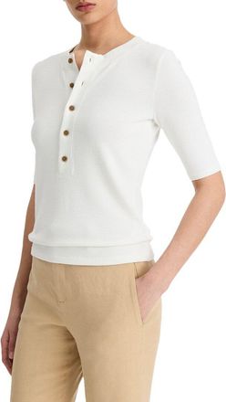 Vince Elbow Sleeve Henley