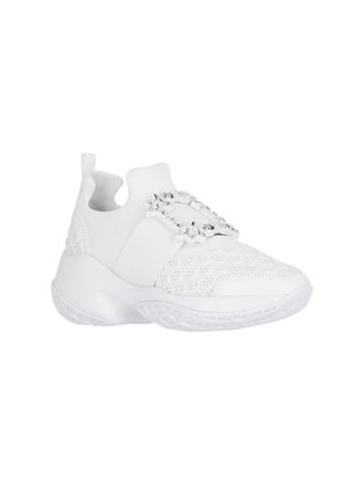 Roger Vivier Womens Sneakers White Polyester