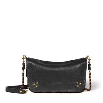 Jerome Dreyfuss Tassen, Dames, Zwart, ONE Size, Katoen, Bobi S Schoudertas