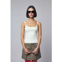 Courr&egrave;ges Tank Top Lingerie 90s Rib