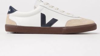 Veja Sneakers Volley Veja in pelle O. T. con motivo brogue
