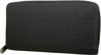 Louis Vuitton Noir Long Wallet (Bi-Fold) (Pre-Owned)