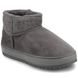 Journee Collection Womens Tarla Sherpa Slipper Bootie