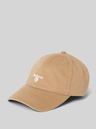 Barbour Basecap aus reiner Baumwolle Modell CASCADE in Beige, Gr&ouml;&szlig;e 1