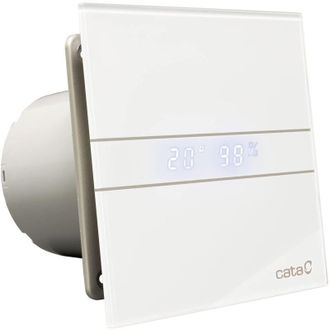Culina Amsterdam Cata E-150 Gth Estrattore da Bagno Serie e Glass Ventola Silenziosa Aspiratore Aria Bianco 6 Pezzi
