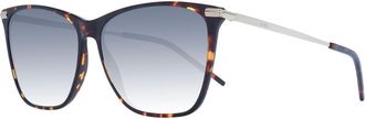 HUGO BOSS 0219s Schildpad Vierkante Zonnebril