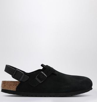 Birkenstock Black suede Tokyo ciabatta