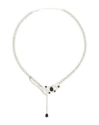 8 by YOOX FUTURISTIC SHAPES PENDANT NECKLACE