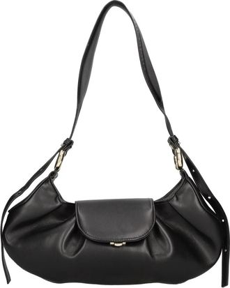 Themoir&egrave; Shoulder Bag - Dames - Schoudertassen - Zwart - ONE Size - Leer - Tassen
