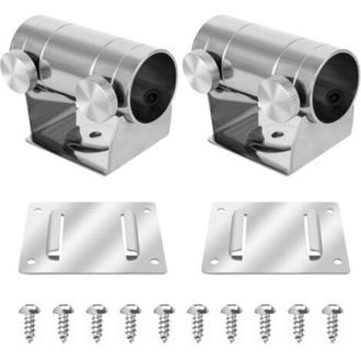 OEM Bases Para Sombrilla, Clips De Fijaci&oacute;n Para Sombrilla, Soporte Met&aacute;lico Para Sombrilla, Soporte Para Sombrilla De Pesca Con Placa De Montaje Y Tornil