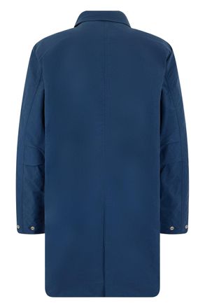 K-Way Mens Coat Poirol Blue Cotton