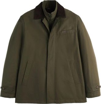 Fay Light Jacket - Heren - Zomerjassen - Groen - M - Katoen - Jassen