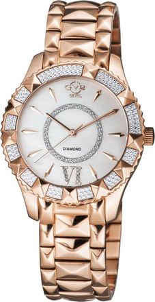 Gevril Group Venice Diamond Quartz White Dial Ladies Watch 11711-929