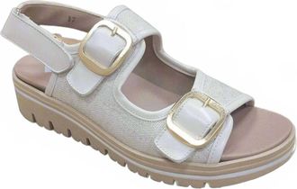 PieSanto Womens 240779 Sandals In Beige