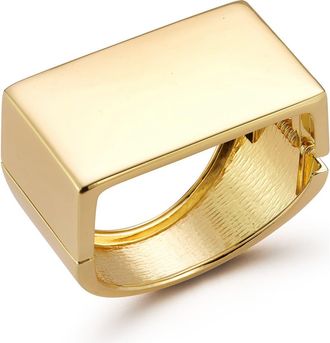Sphera Milano Flat Top Bangle Bracelet in Gold at Nordstrom Rack