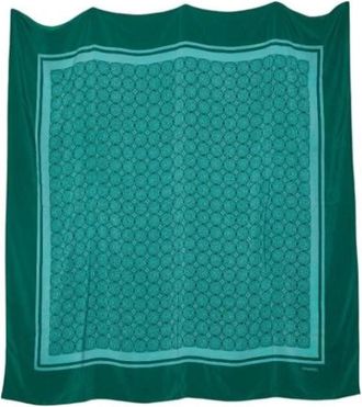 Chanel Pre-owned Stole - Dames - Vintage Accessoires - Groen - ONE Size - Vintage